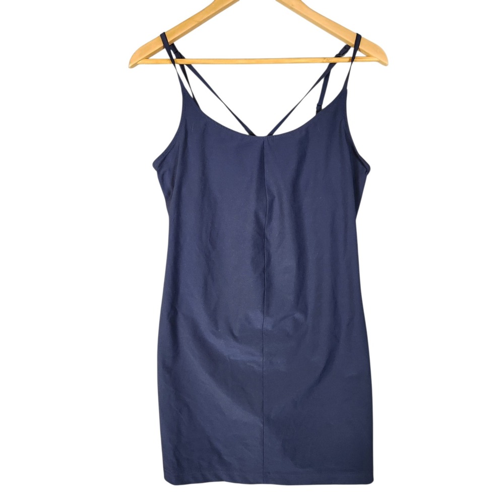 Columbia Pleasant Creek Mini Dress S Blue Bra Shorts Performance Activewear